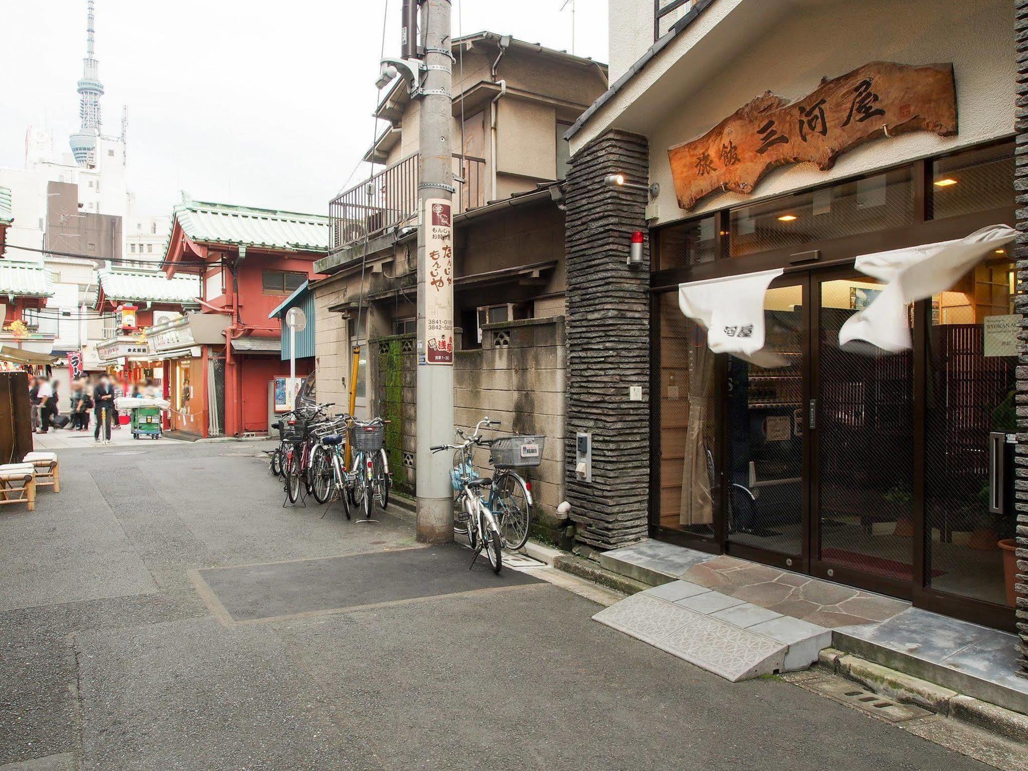 Ryokan Mikawaya Tokyo Dış mekan fotoğraf